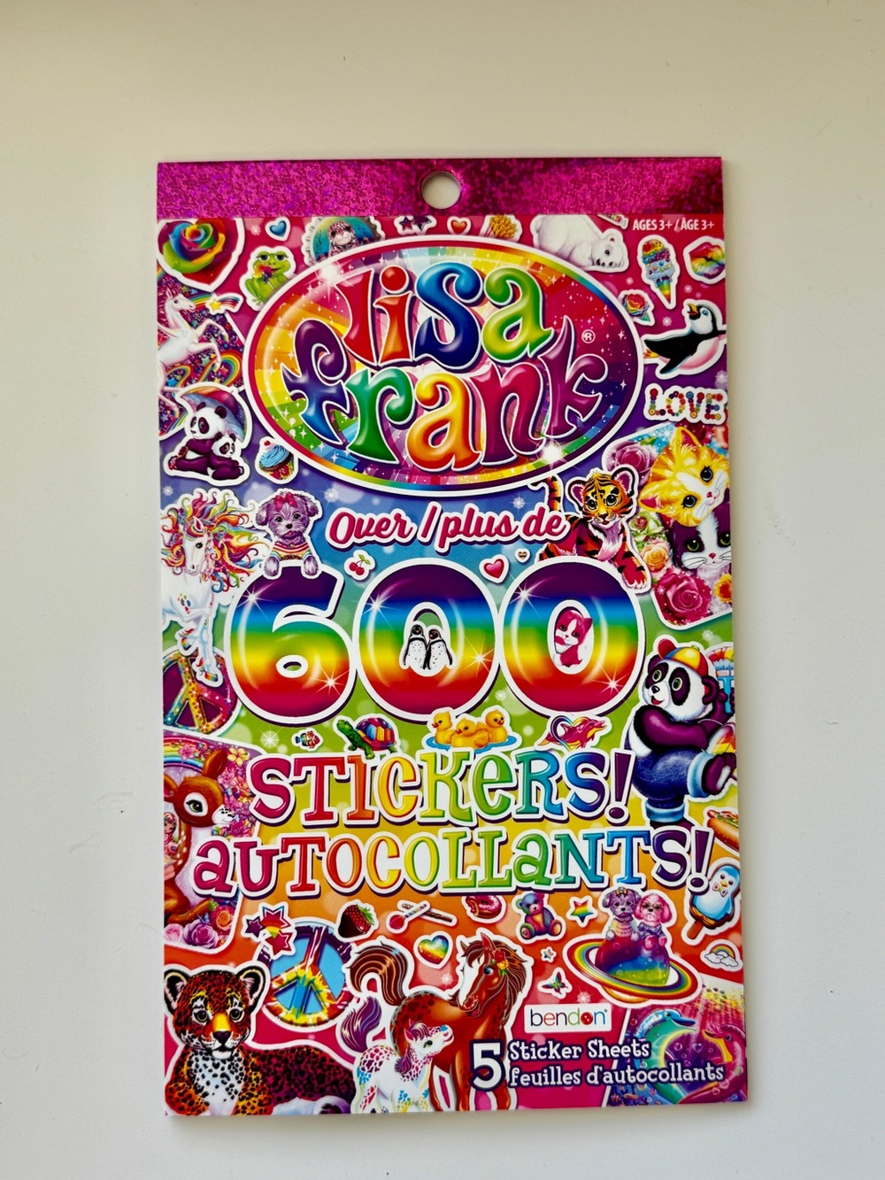 Lisa Frank Over 600 Stickers